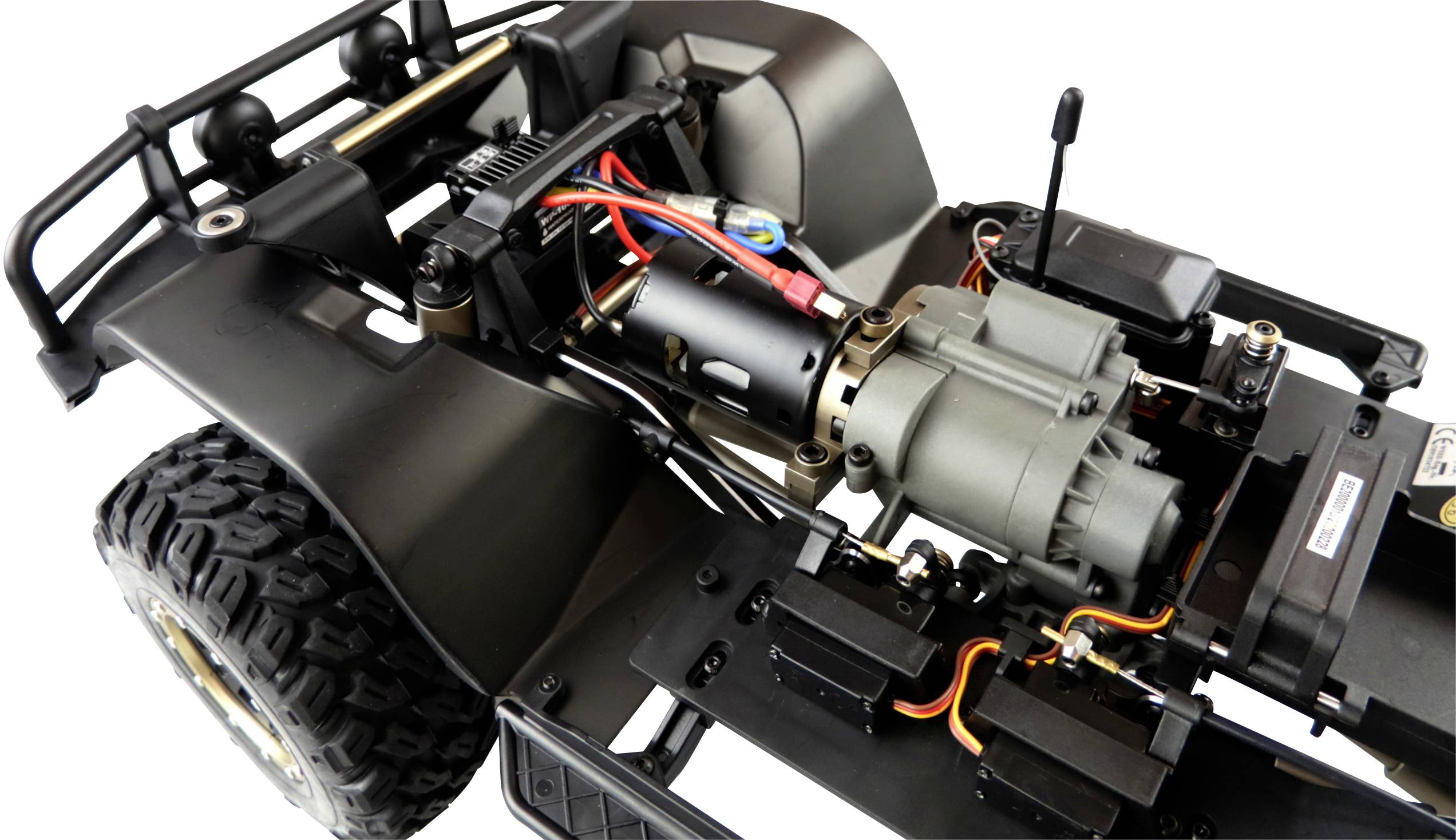 Amewi AMXRock RCX8P Scale Crawler Pick-Up 1:8, RTR grau Brushed 1:8 RC Modellauto Elektro RtR 2,4GHz