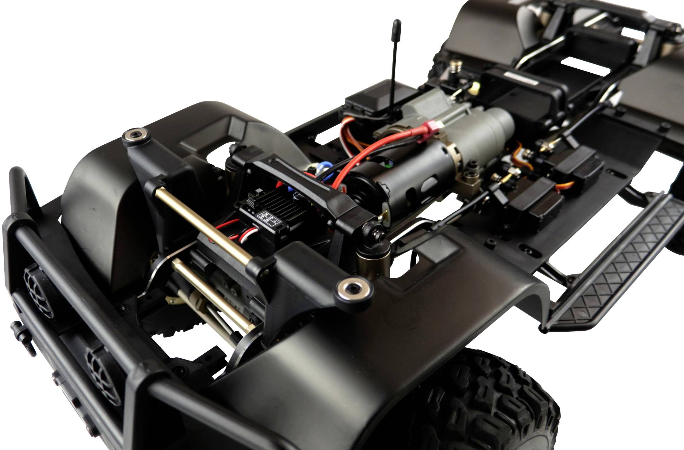 Amewi AMXRock RCX8P Scale Crawler Pick-Up 1:8, RTR grau Brushed 1:8 RC Modellauto Elektro RtR 2,4GHz