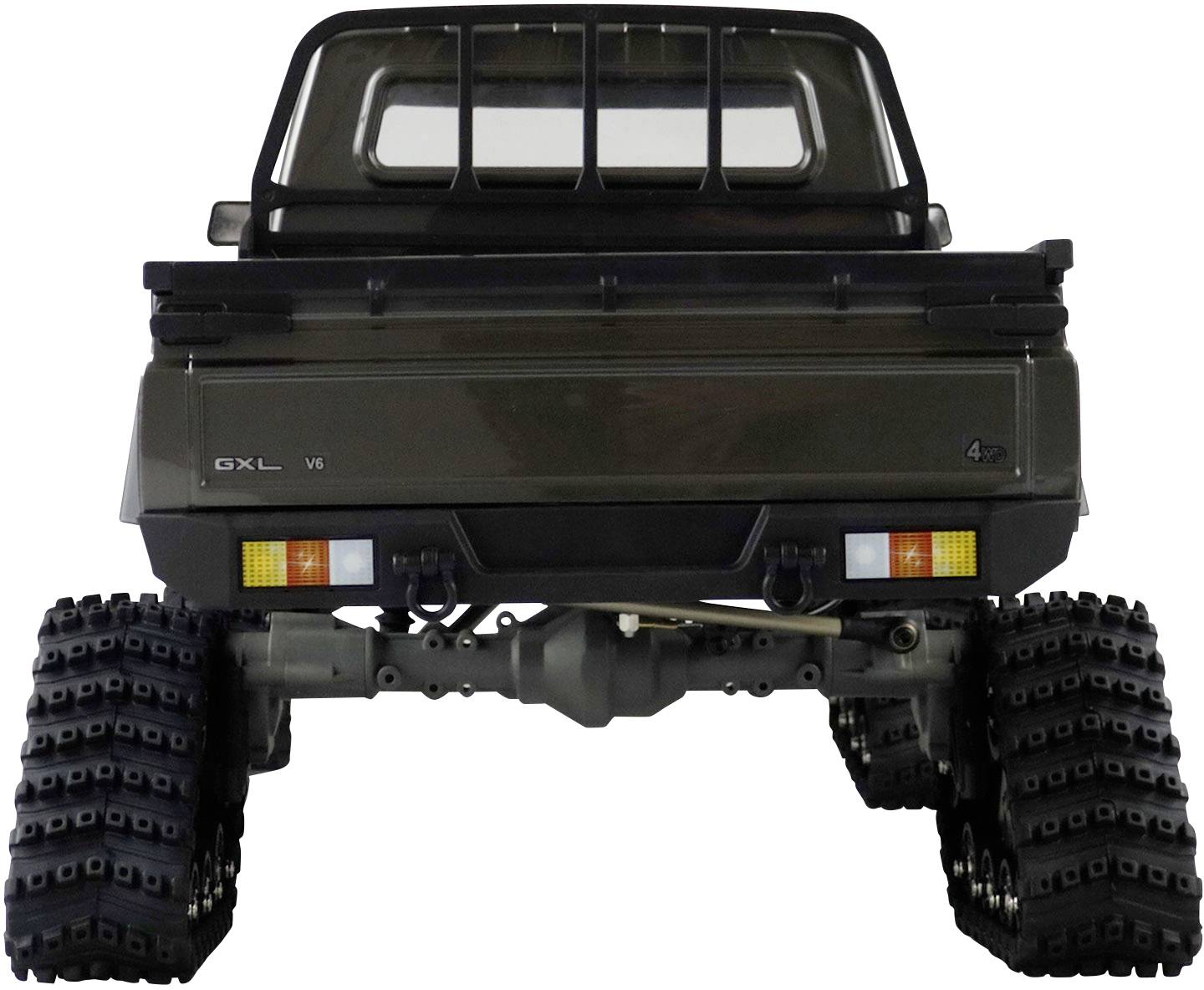 Amewi AMXRock RCX8PT Scale Crawler Pick-Up 1:8, RTR grau Brushed 1:8 RC Modellauto Elektro RtR 2,4GHz