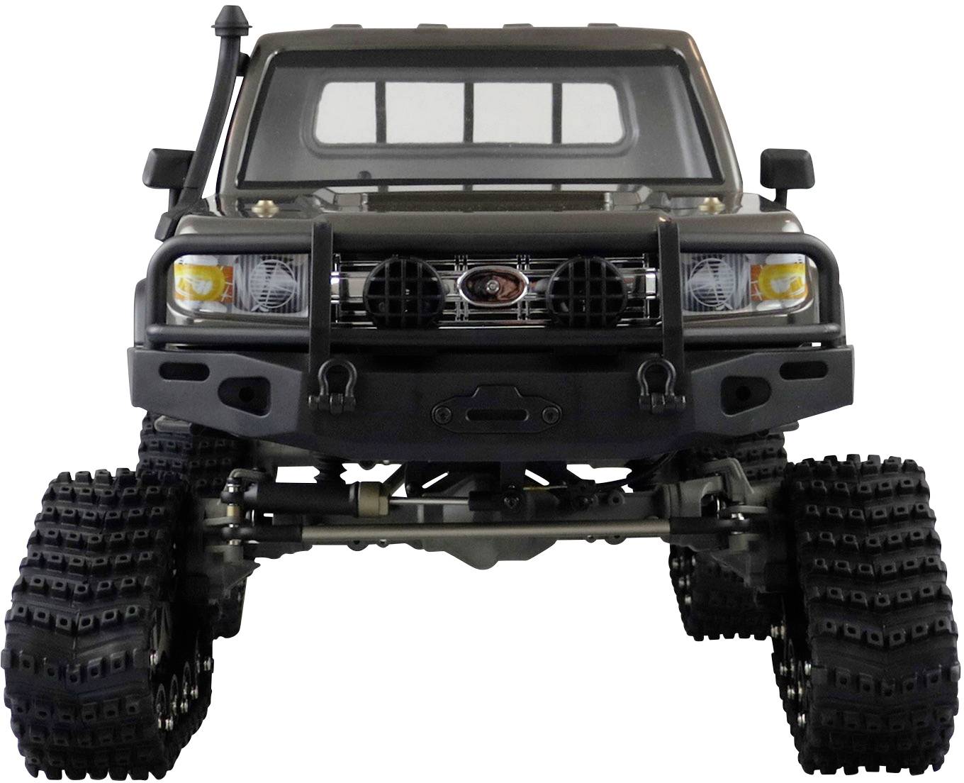 Amewi AMXRock RCX8PT Scale Crawler Pick-Up 1:8, RTR grau Brushed 1:8 RC Modellauto Elektro RtR 2,4GHz