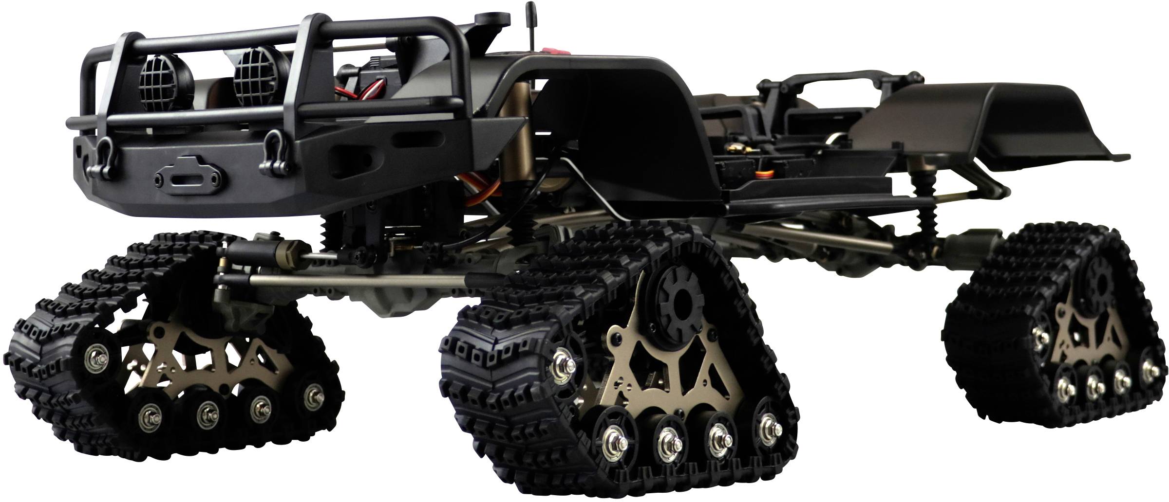 Amewi AMXRock RCX8PT Scale Crawler Pick-Up 1:8, RTR grau Brushed 1:8 RC Modellauto Elektro RtR 2,4GHz