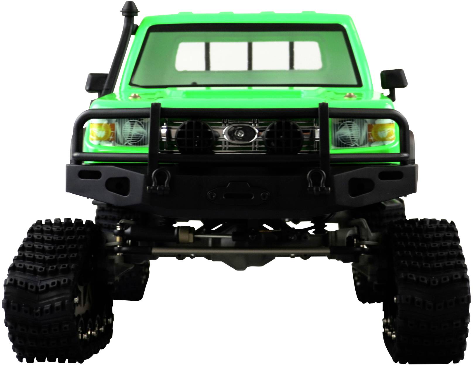 Amewi AMXRock RCX8PT Scale Crawler Pick-Up 1:8, RTR grün Brushed 1:8 RC Modellauto Elektro RtR 2,4GHz