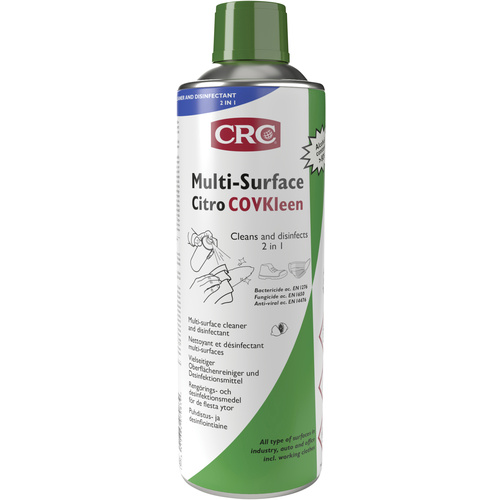 CRC Multi-Surface Citro COVKleen Reiniger und Desinfektionsmittel 2 in 1 33342-AA 500 ml