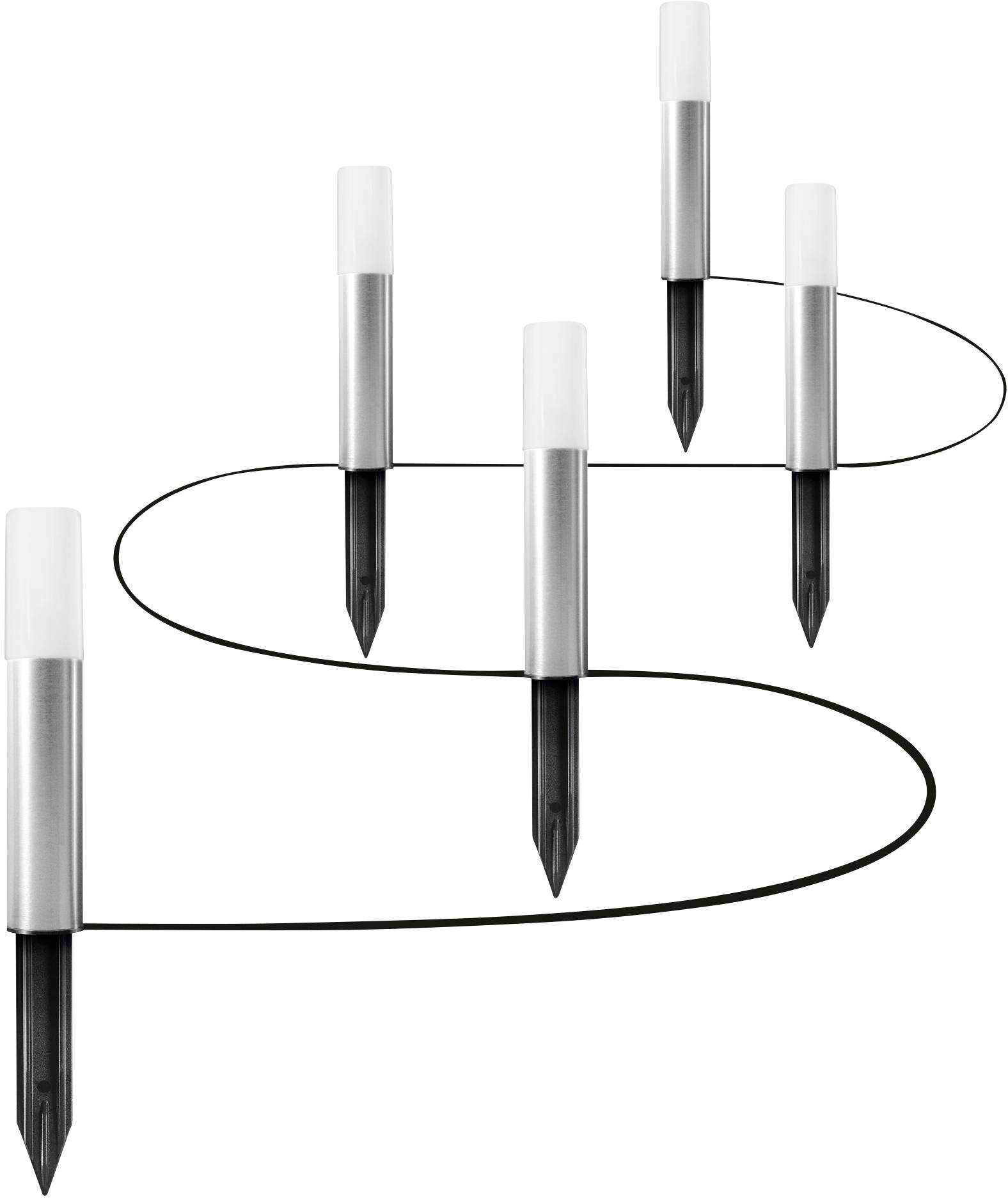 LEDVANCE 4058075478213 SMART+ GARDENPOLE MULTICOLOR RGBW WIFI LED-Gartenleuchte LED LED fest eingeb