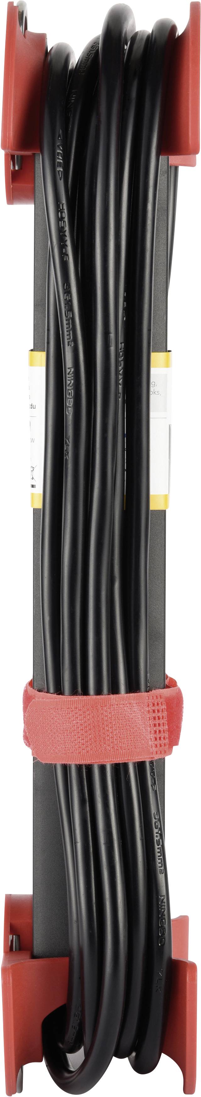 Maxtrack NV 60-5L Steckdosenleiste mit Schalter Schwarz Schutzkontakt 1St.