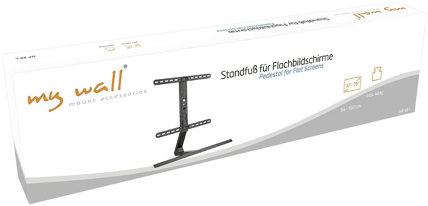 My Wall HP 38L TV-Standfuß 94,0cm (37") - 190,5cm (75") Höhenverstellbar, Stand