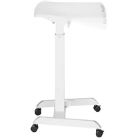 My Wall Tischpult HT 2L Weiß HT 2L Farbe der Tischplatte: Weiß mit Rollen, höhenverstellbar, neigungsverstellbar max. Höhe: 1128mm My Wall Tischpult HT 2L Weiß HT 2L Farbe der Tischplatte: Weiß mit Rollen, höhenverstellbar, neigungsverstellbar max. Höhe: 1128mm