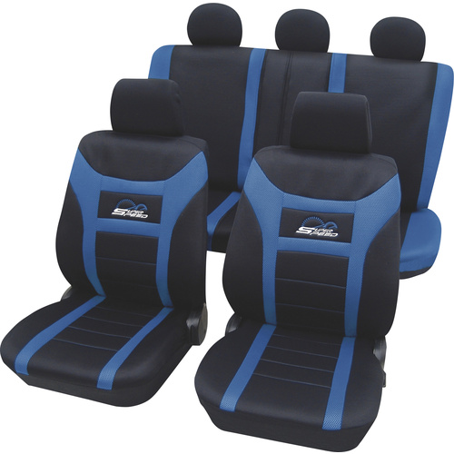 HP Autozubehör 22911 Sitzbezug Polyester Blau Fahrersitz, Beifahrersitz, Rücksitz