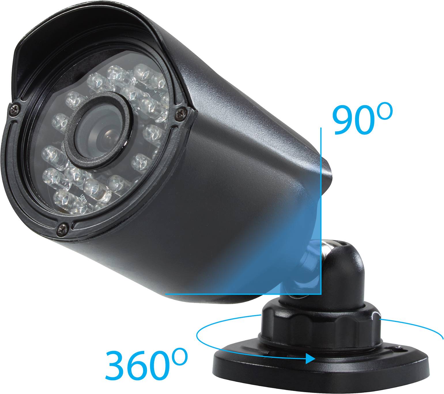 Sygonix SY-4600588 AHD Überwachungskamera-Set 2-Kanal mit 2 Kameras 1280 x 720 Pixel