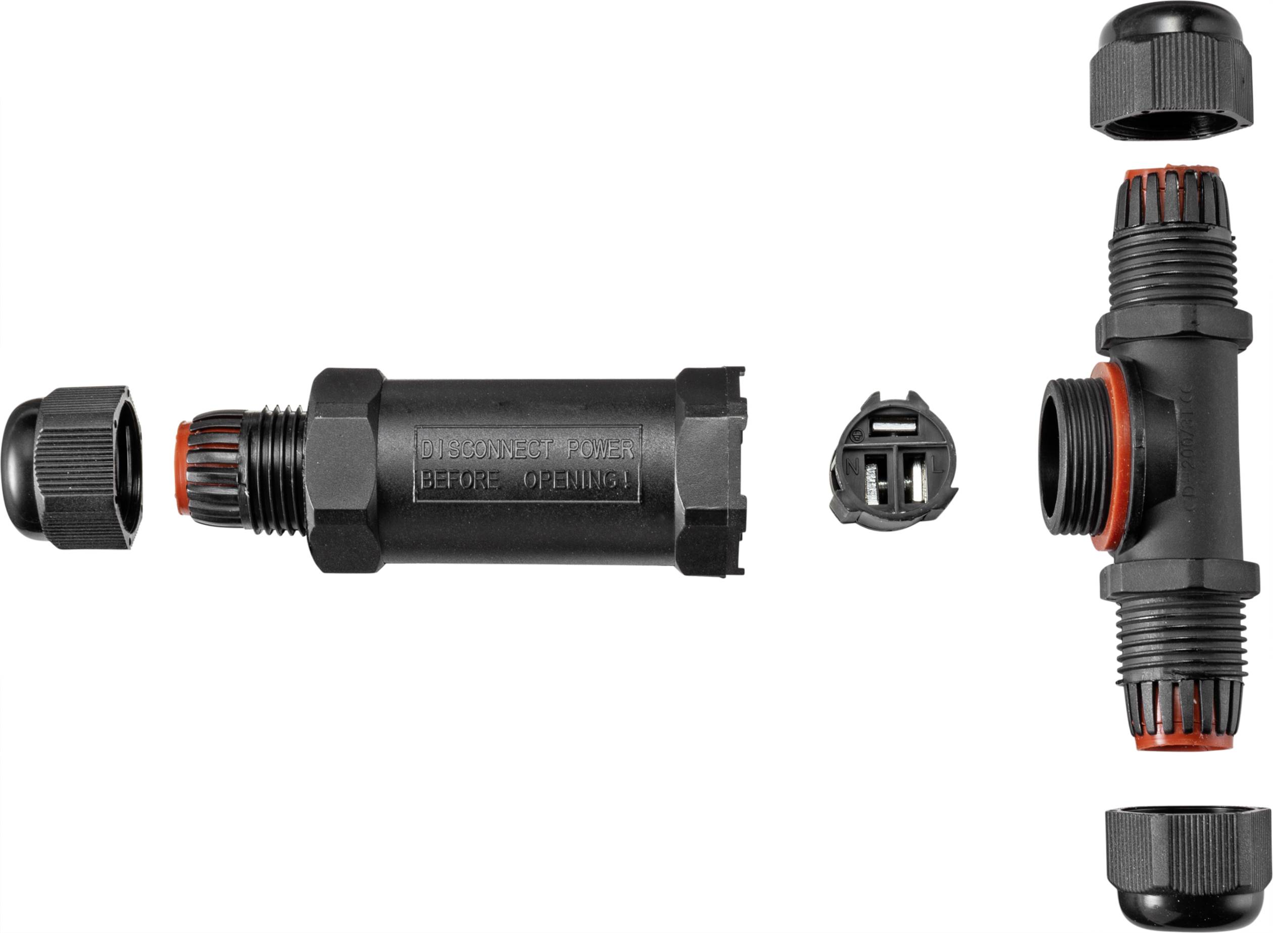 TRU COMPONENTS TC-9201372 Steckergehäuse T-Verteiler 1St.