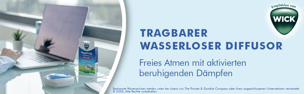 Wick WH1800EU Aroma-Lufterfrischer 1 St. Weiß-Blau