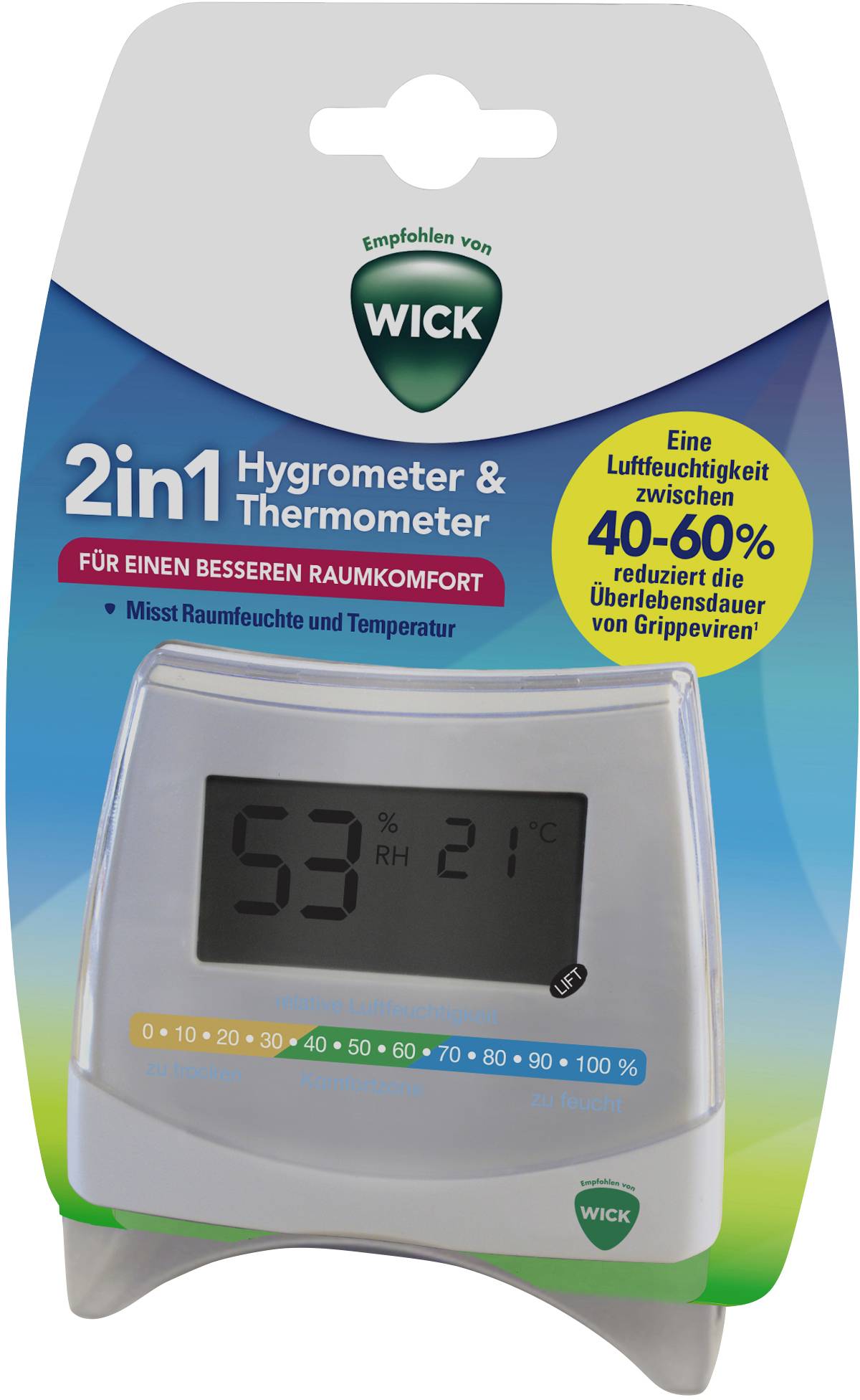 Wick W70DA Thermo-/Hygrometer W70DA