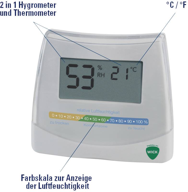 Wick W70DA Thermo-/Hygrometer W70DA