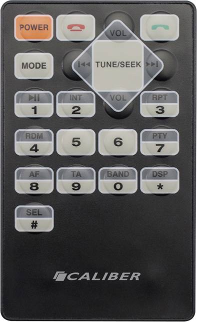 Caliber RMD033DAB-BT Autoradio DAB+ Tuner, Bluetooth®-Freisprecheinrichtung, inkl. Fernbedienung, i