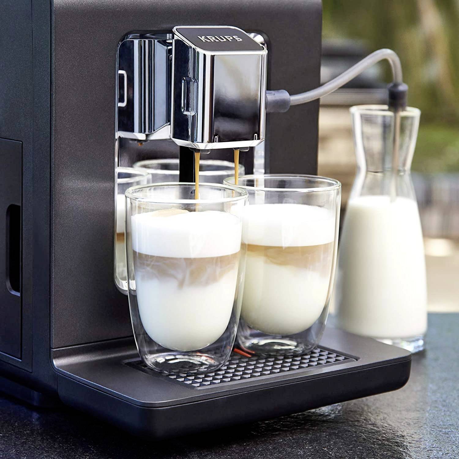 Krups EA895N Evidence One EA895N Kaffeevollautomat Graphit