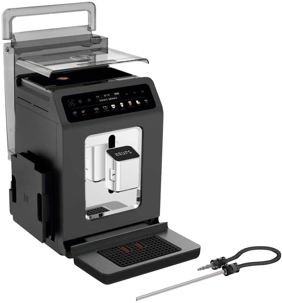 Krups EA895N Evidence One EA895N Kaffeevollautomat Graphit