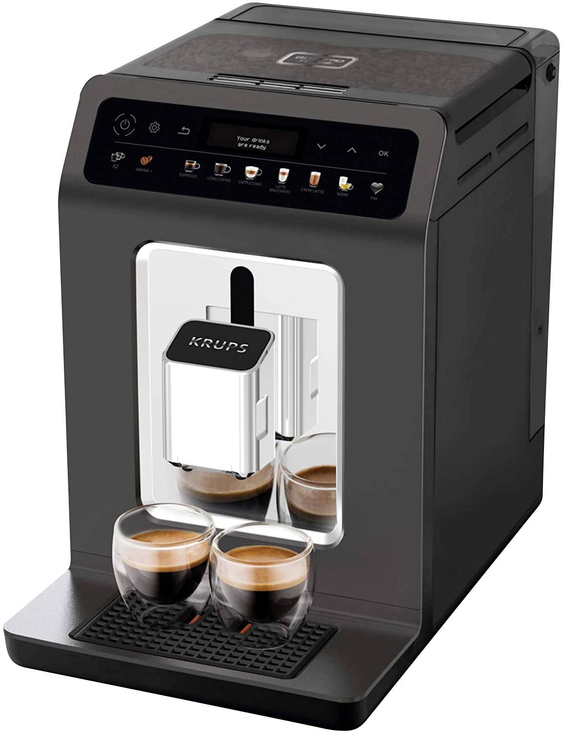 Krups EA895N Evidence One EA895N Kaffeevollautomat Graphit