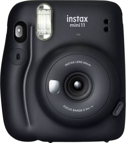 Fujifilm instax Mini 11 Sofortbildkamera Charcoal, Grau