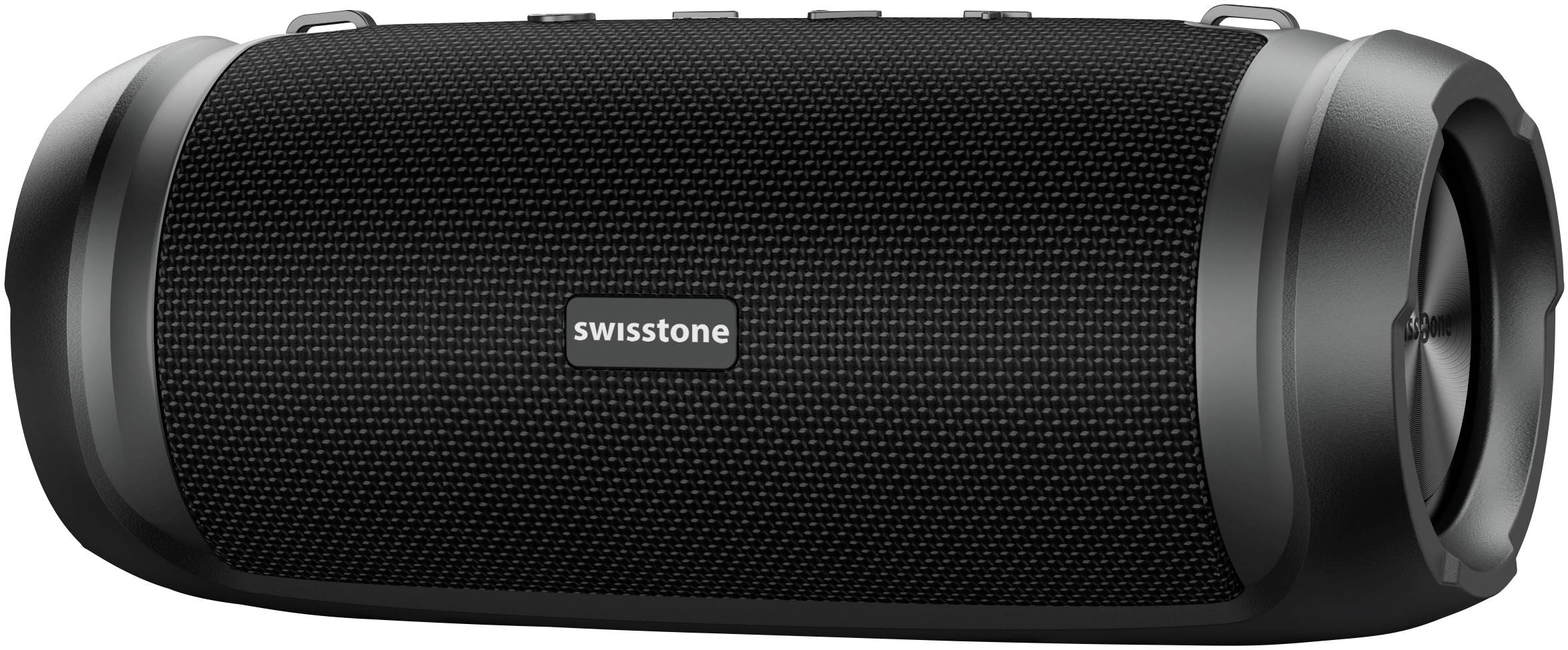 swisstone BX 580XXL Bluetooth® Lautsprecher Freisprechfunktion, Outdoor, Wasserfest Schwarz