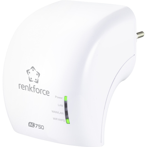 Renkforce RF-WFE-200 WLAN Repeater 733MBit/s 2.4GHz, 5GHz