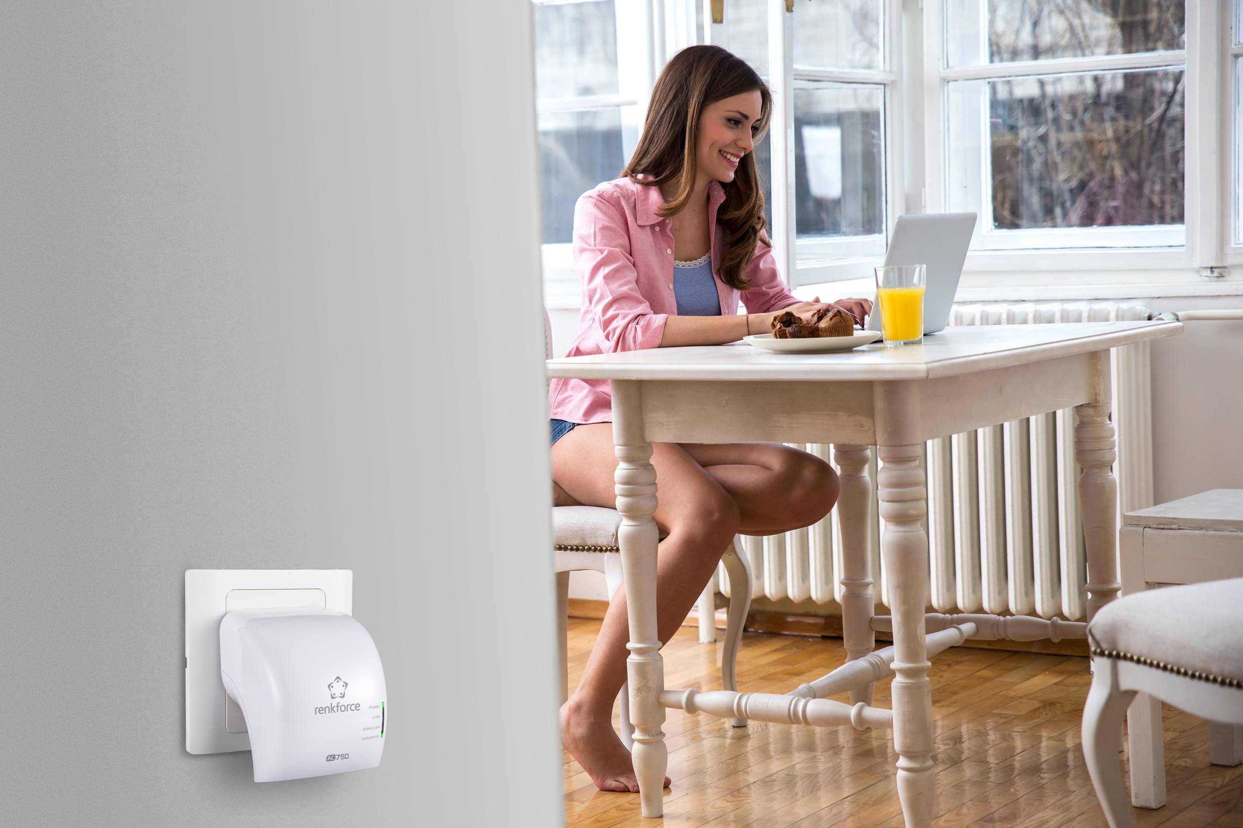 Renkforce WLAN Repeater RF-WFE-200 RF-4600930 733 MBit/s