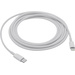 Apple iPad/iPhone/iPod Ladekabel USB-C™ Stecker 2.00m Weiß