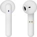Vivanco Urban Pair In Ear Kopfhörer Bluetooth® Weiß Noise Cancelling Headset, Lautstärkeregelung