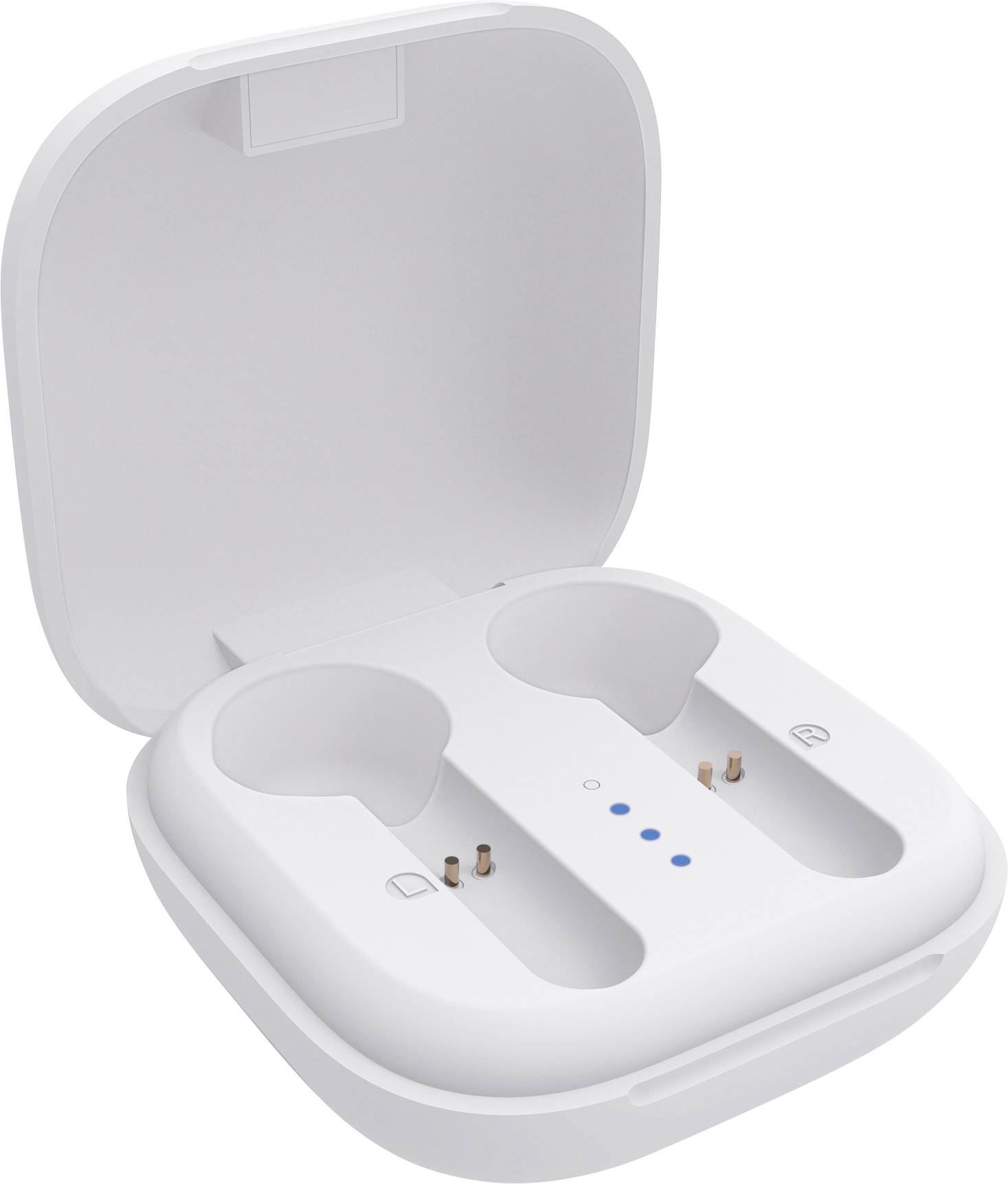 Vivanco Urban Pair In Ear Kopfhörer Bluetooth® Weiß Noise Cancelling Headset, Lautstärkeregelung, Magnetisch, Touch-Steuerung