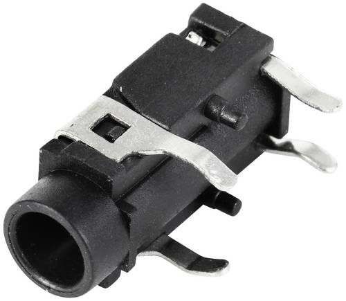 TRU COMPONENTS TC-9201960 Klinken-Steckverbinder 3.5 mm Buchse, Einbau horizontal Polzahl: 3 Stereo