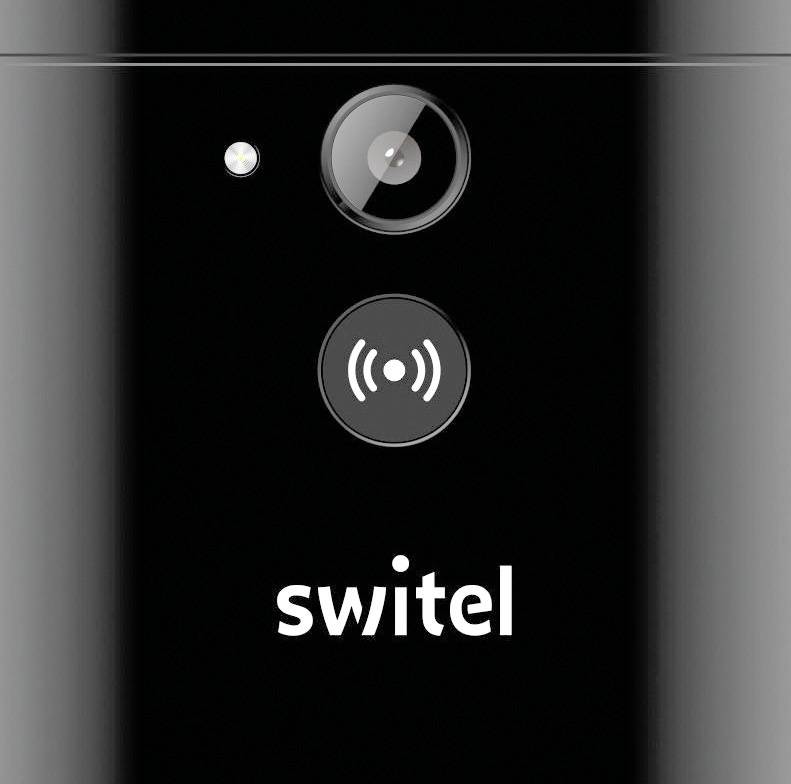 Switel VS700 Senioren-Smartphone 2 GB 14 cm (5.5 Zoll) Schwarz Android™ 9.0