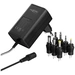 Ansmann 1201-0021 Steckernetzteil, einstellbar 12 V/DC, 9 V/DC, 7.5 V/DC, 6 V, 4.5 V/DC, 3V 300mA 3.60W Ansmann 1201-0021 Steckernetzteil, einstellbar 12 V/DC, 9 V/DC, 7.5 V/DC, 6 V, 4.5 V/DC, 3V 300mA 3.60W