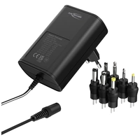 Ansmann 1201-0024 Steckernetzteil, einstellbar 12 V/DC, 9 V/DC, 7.5 V/DC, 6 V, 4.5 V/DC, 3V 1500mA 18W Ansmann 1201-0024 Steckernetzteil, einstellbar 12 V/DC, 9 V/DC, 7.5 V/DC, 6 V, 4.5 V/DC, 3V 1500mA 18W