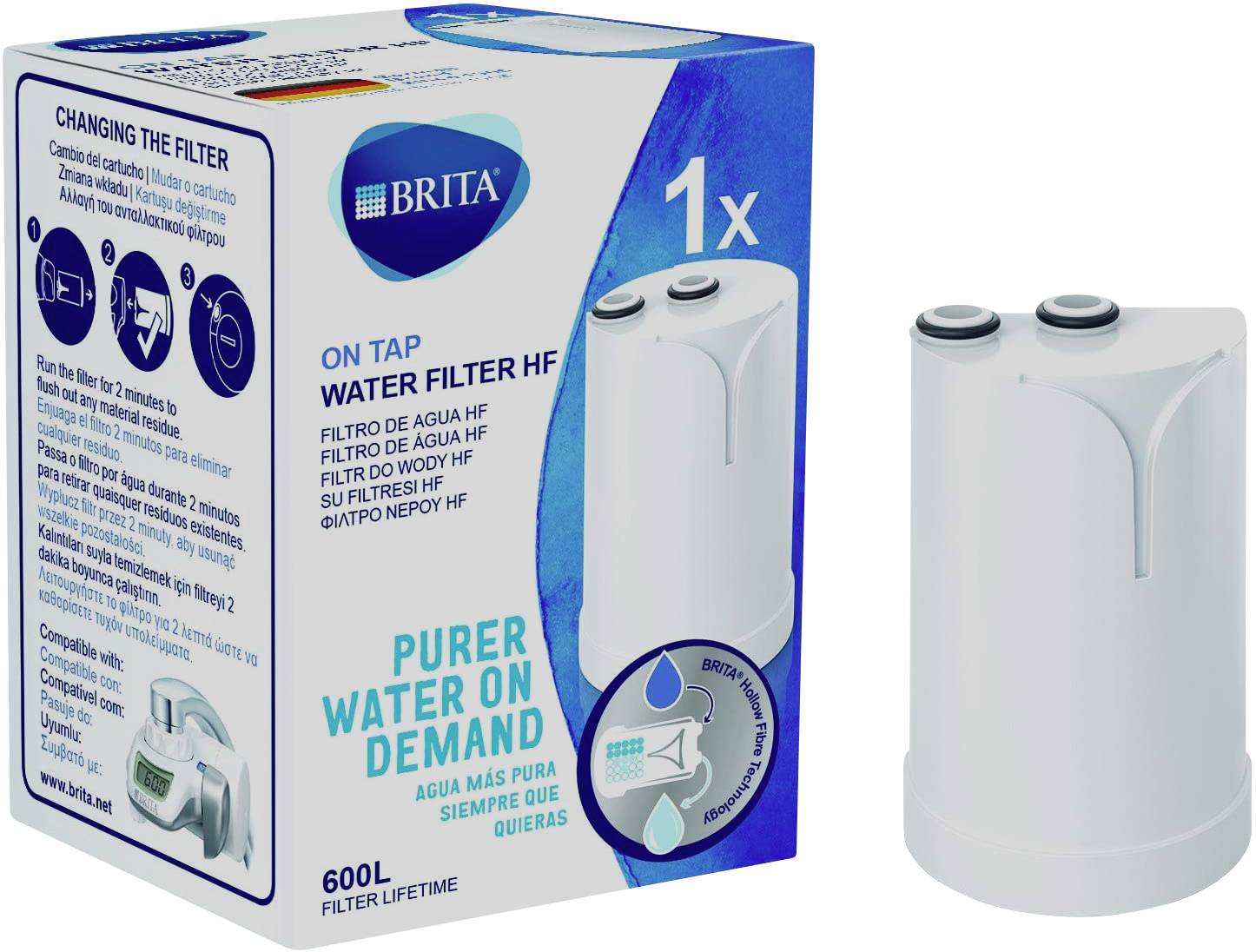 Brita 1037406 Filterkartusche Weiß