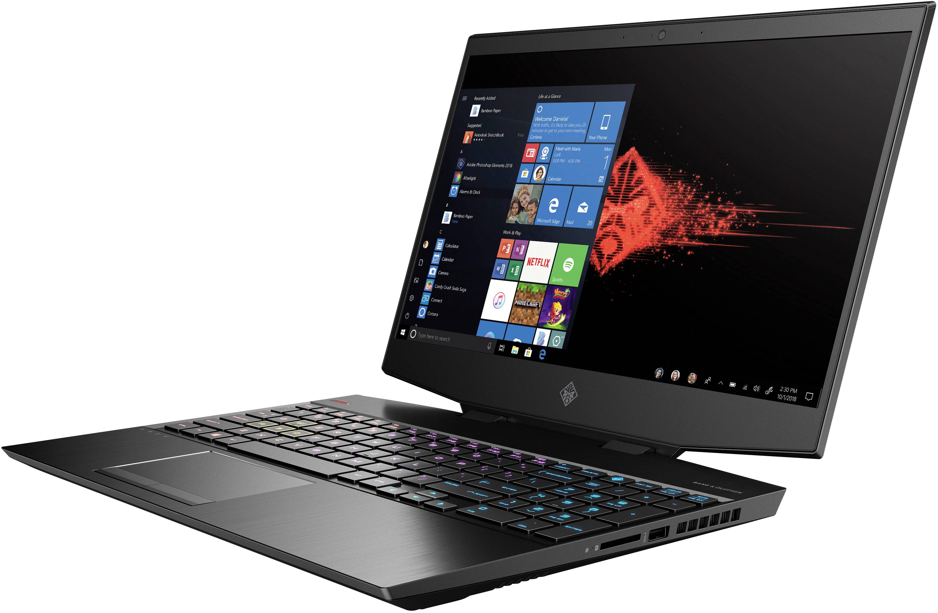 Omen Gaming Notebook OMEN 15-dh1400ng 39.6 cm (15.6 Zoll) Full HD Intel® Core™ i7 i7-10750H 16 GB RAM 512 GB SSD Nvidia GeForce RTX 2060 Win 10