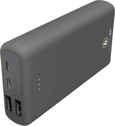 Hama Supreme 20HD Powerbank (Zusatzakku) LiPo 20000 mAh 188308