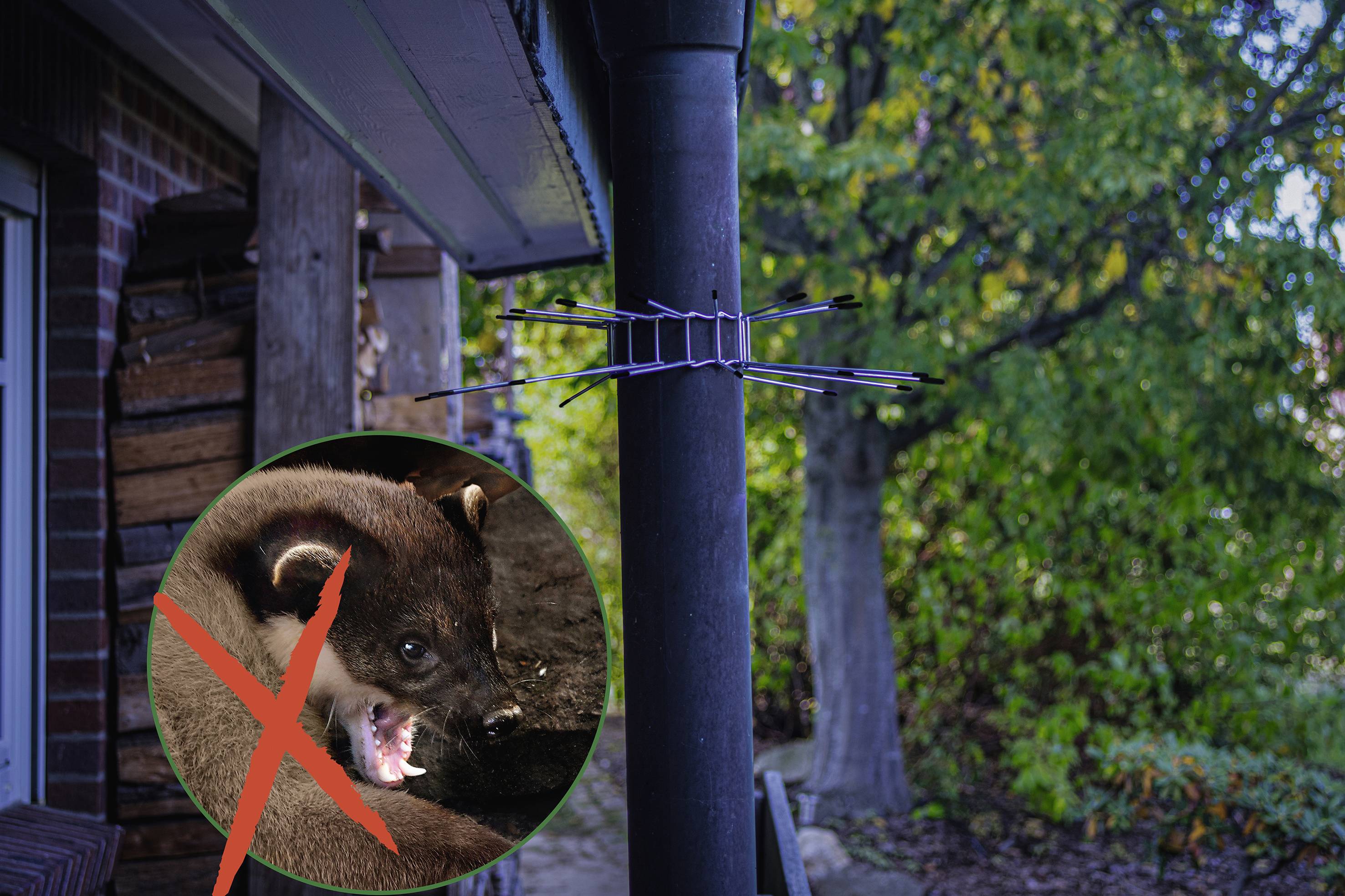 Gardigo Abwehrgürtel Marderabwehr Funktionsart Abschreckung 2St.