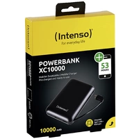 Intenso XC10000 Powerbank 10000 mAh LiPo USB-A, USB-C® Schwarz Statusanzeige Intenso XC10000 Powerbank 10000 mAh LiPo USB-A, USB-C® Schwarz Statusanzeige