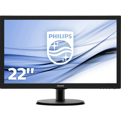 Philips 223V5LSB LCD-Monitor 54.6cm (21.5 Zoll) EEK F (A - G) 1920 x 1080 Pixel Full HD 5 ms