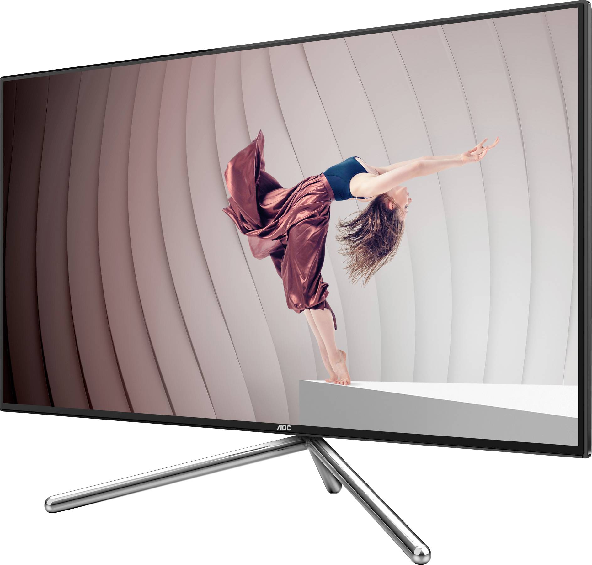 AOC U32U1 LCD-Monitor EEK G (A - G) 80cm (31.5 Zoll) 3840 x 2160 Pixel 16:9 5 ms Audio-Line-in, Audio-Line-out IPS LED