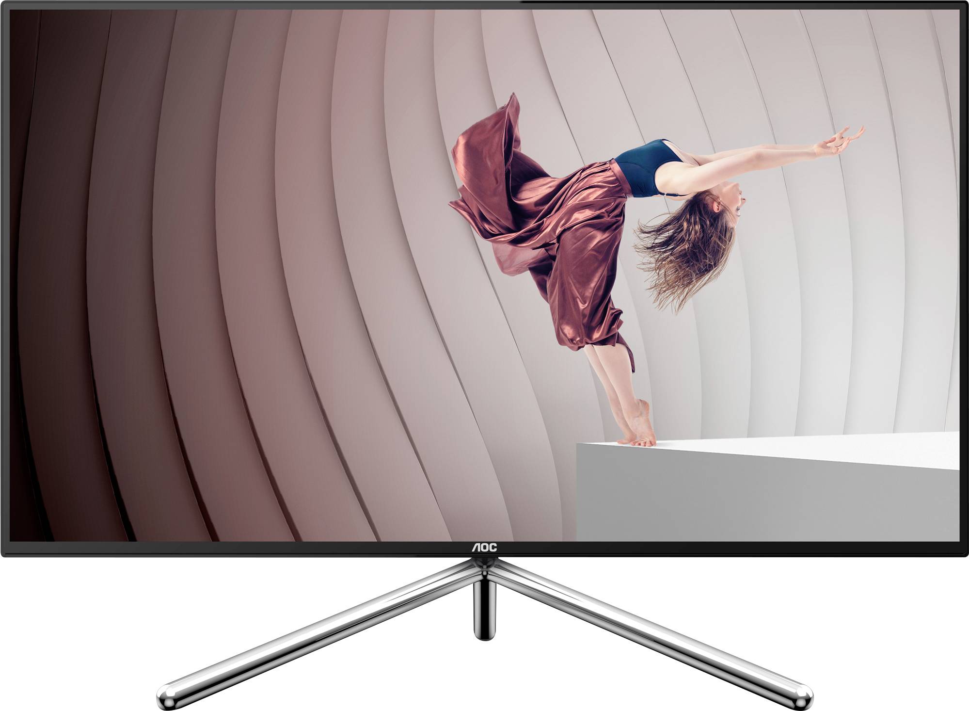 AOC U32U1 LCD-Monitor EEK G (A - G) 80cm (31.5 Zoll) 3840 x 2160 Pixel 16:9 5 ms Audio-Line-in, Audio-Line-out IPS LED