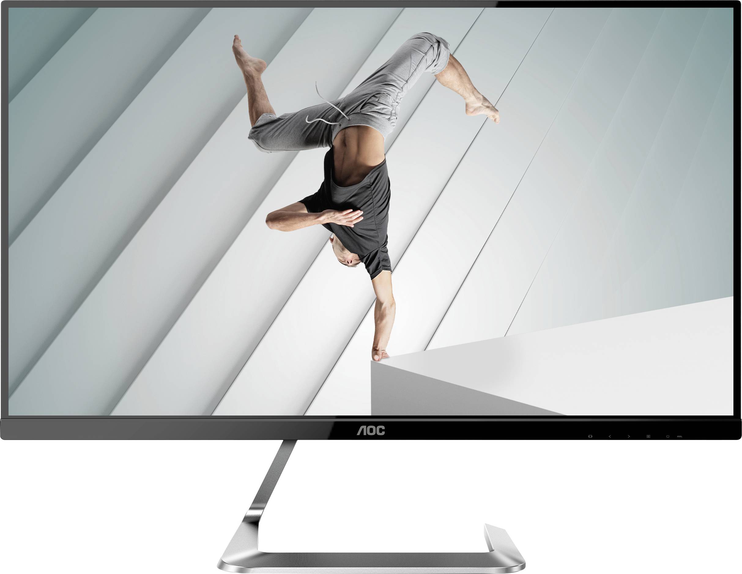 AOC Q27T1 LCD-Monitor EEK F (A - G) 68.6cm (27 Zoll) 2560 x 1440 Pixel 16:9 5 ms Kopfhörer-Buchse, Audio-Line-in IPS LED