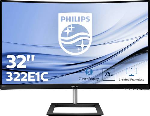 Philips 322E1C LCD-Monitor 81.3cm (32 Zoll) EEK A (A+++ - D) 1920 x 1080 Pixel Full HD 4 ms Audio-Li