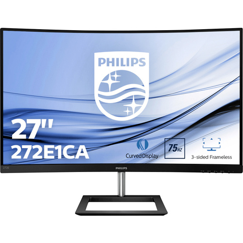 Philips 272E1CA LCD-Monitor 68.6cm (27 Zoll) EEK F (A - G) 1920 x 1080 Pixel Full HD 4 ms Kopfhörer-Buchse, Audio-Line-in VA LED