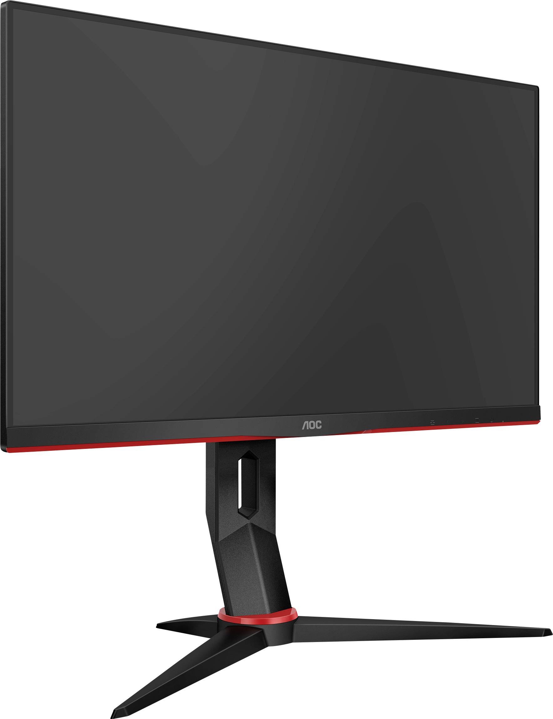 AOC 24G2U5/BK LCD-Monitor EEK E (A - G) 60.5 cm (23.8 Zoll) 1920 x 1080 Pixel 16:9 1 ms Kopfhörer-Buchse, Audio-Line-in IPS LED