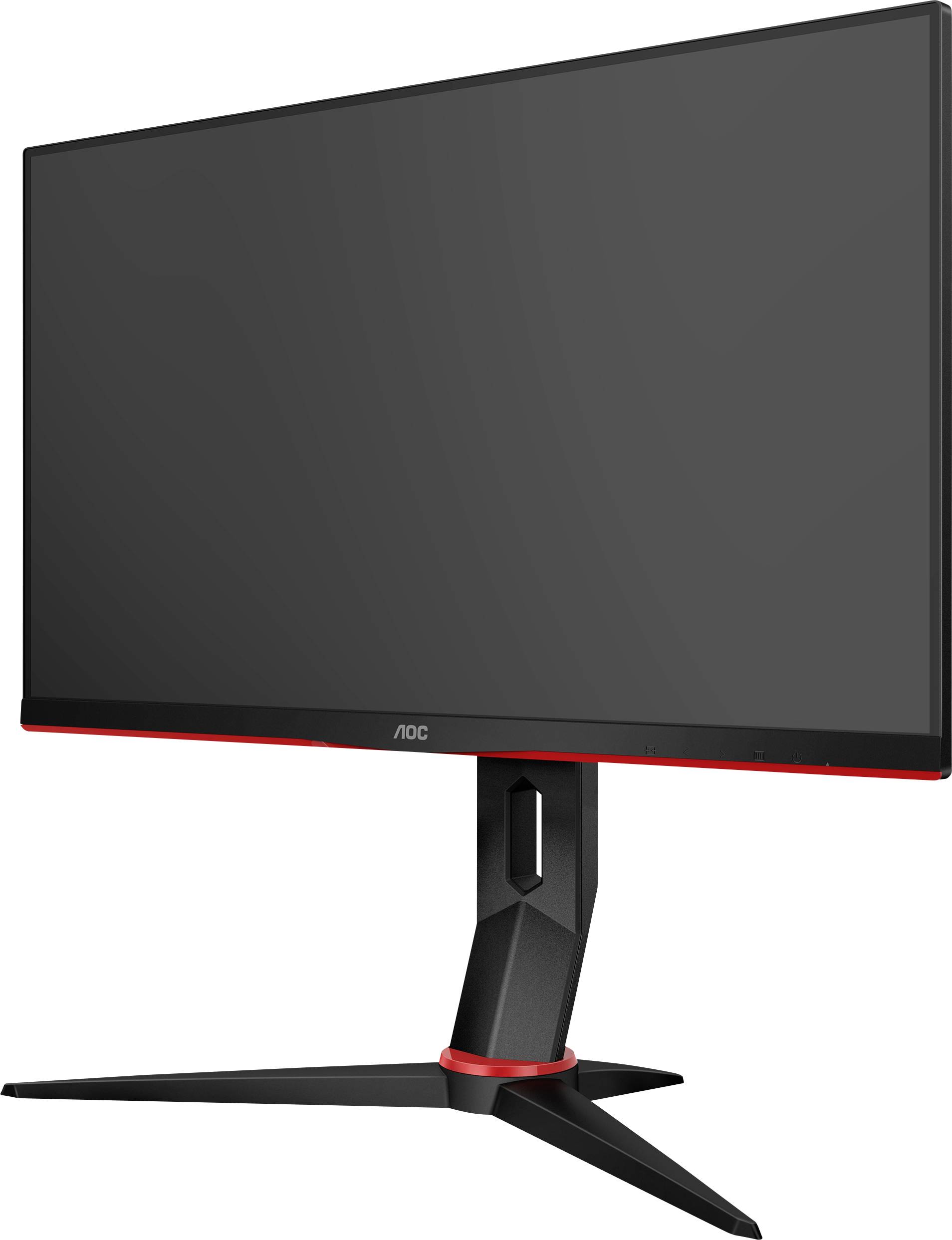 AOC 24G2U5/BK LCD-Monitor EEK E (A - G) 60.5 cm (23.8 Zoll) 1920 x 1080 Pixel 16:9 1 ms Kopfhörer-Buchse, Audio-Line-in IPS LED