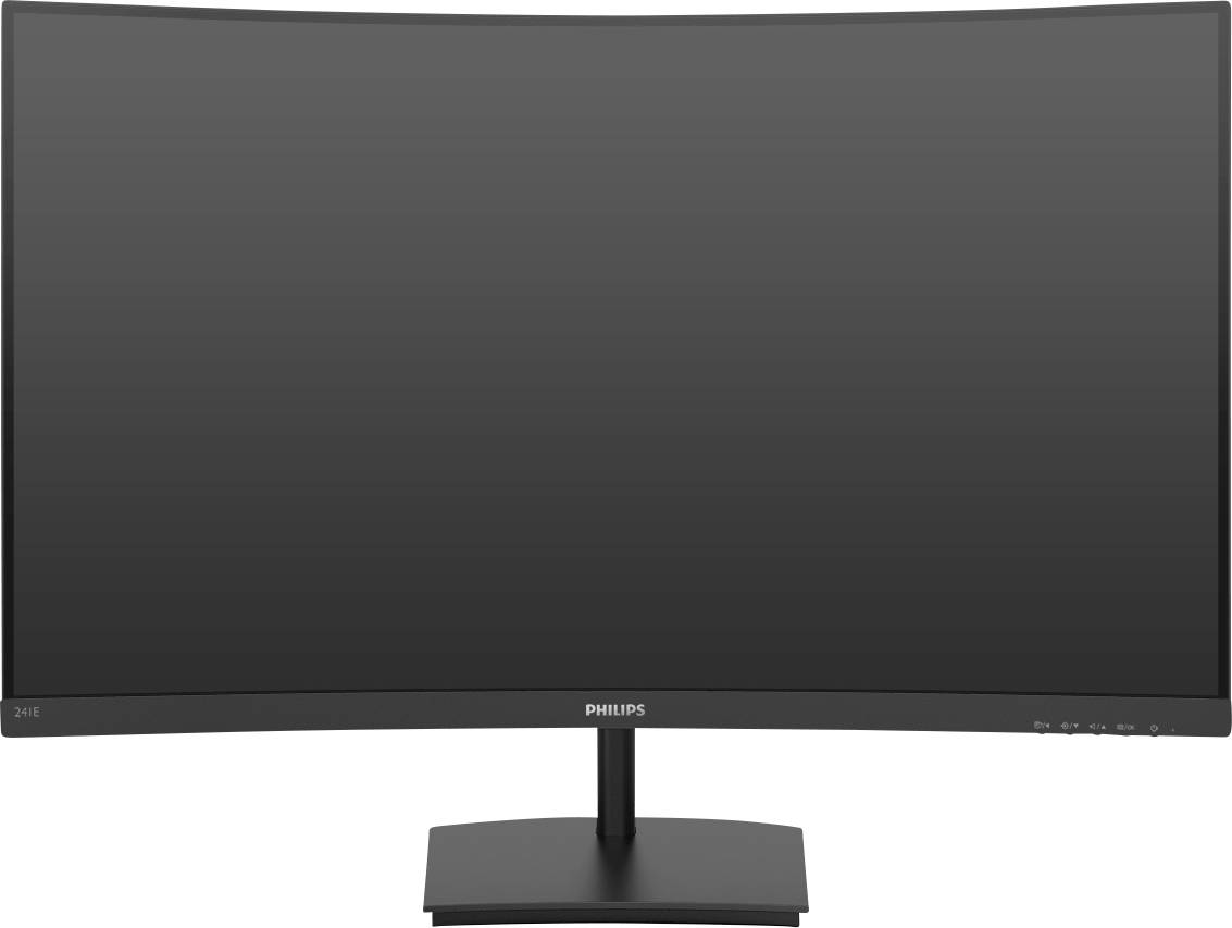 Philips Monitore 241E1SCA LCD-Monitor EEK F (A - G) 61cm (24 Zoll) 1920 x 1080 Pixel 16:9 4 ms Kopfhörer-Buchse, Audio-Line-in VA