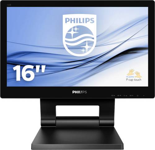 Philips 162B9T LCD-Monitor 40.6cm (16 Zoll) EEK A (A+++ - D) 1366 x 768 Pixel HD 4 ms Kopfhörer-Buc