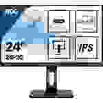 AOC 24P2C LCD-Monitor 61cm (24 Zoll) EEK E (A - G) 1920 x 1080 Pixel Full HD 4 ms Kopfhörer-Buchse, Audio-Line-in IPS LED