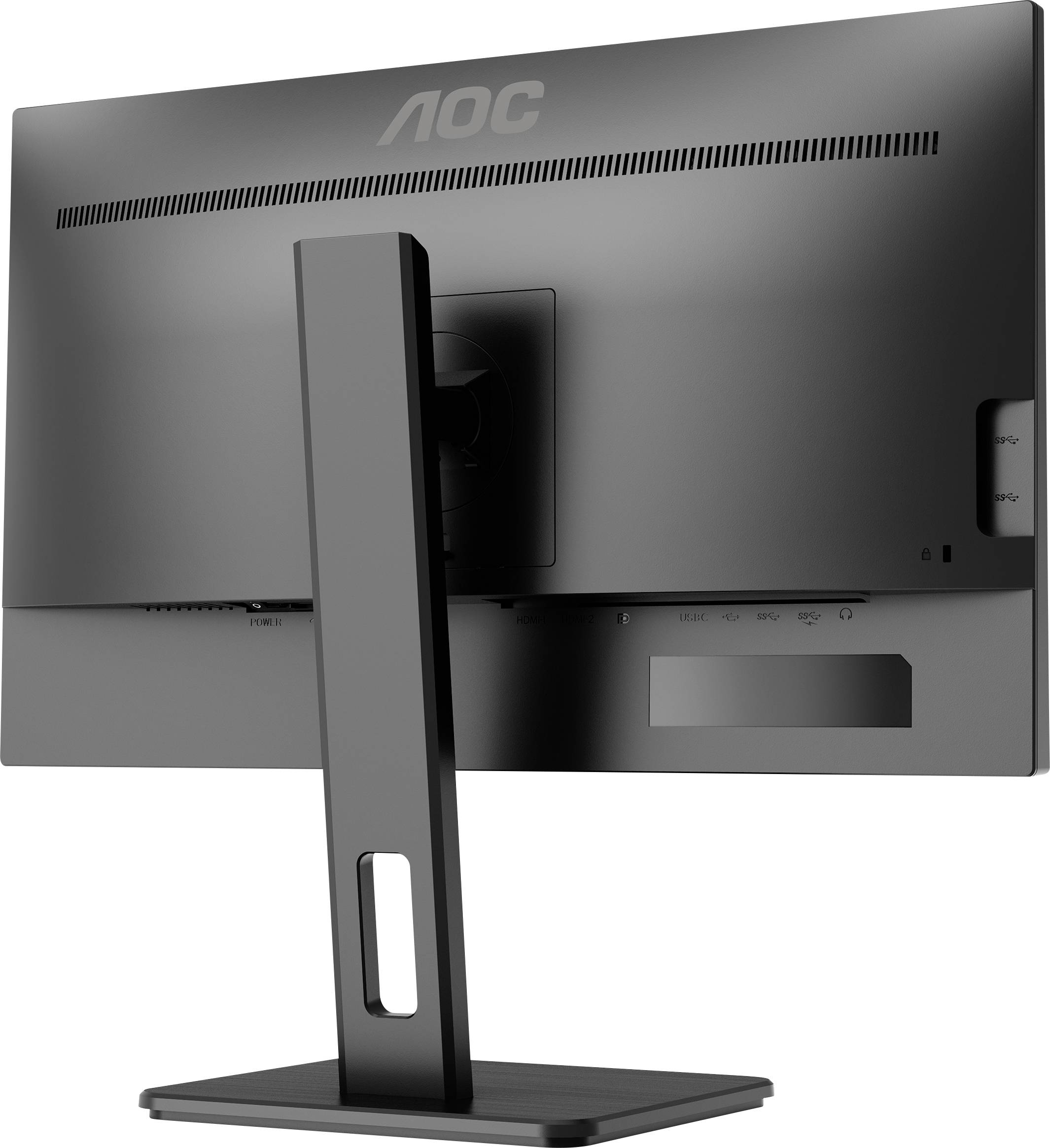 AOC 24P2Q LCD-Monitor EEK E (A - G) 61 cm (24 Zoll) 1920 x 1080 Pixel 16:9 4 ms Kopfhörer-Buchse, Audio-Line-in IPS LED