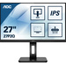 AOC 27P2Q LCD-Monitor EEK E (A - G) 68.6cm (27 Zoll) 1920 x 1080 Pixel 16:9 4 ms Kopfhörer-Buchse, Audio-Line-in IPS LED